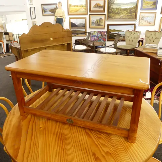 RIMU 'TOWN & COUNTRY' COFFEE TABLE 900x490x390