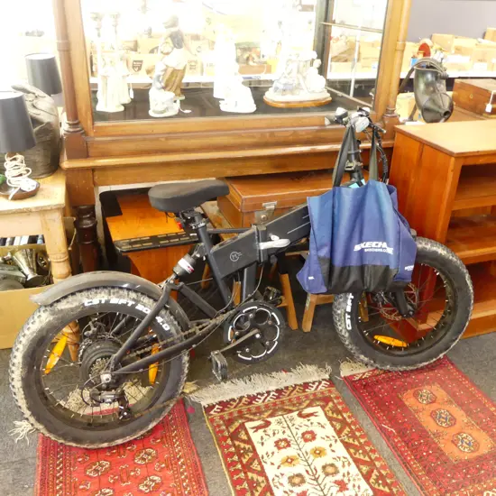 FIIDO FOLDING ELECTRIC BIKE w. unofficial charger