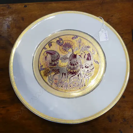 FRENCH 'DE MONACO' PLATE 320mm dia