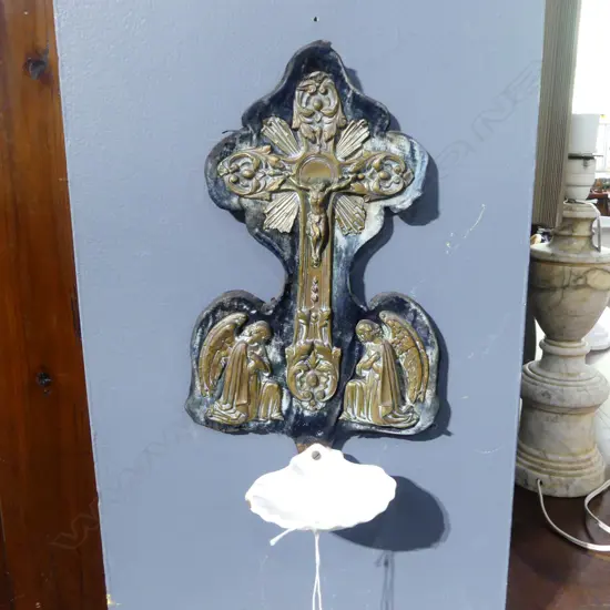 ANTIQUE FRENCH HOLY WATER FONT H.300mm