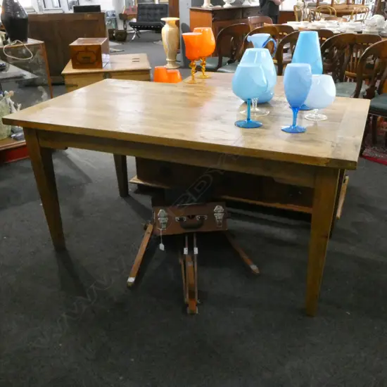 OAK KITCHEN TABLE 1600x900x790mm