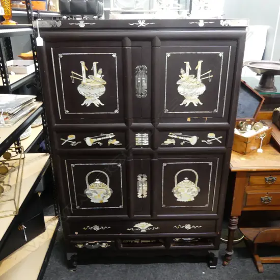 3 PART ORIENTAL CHEST