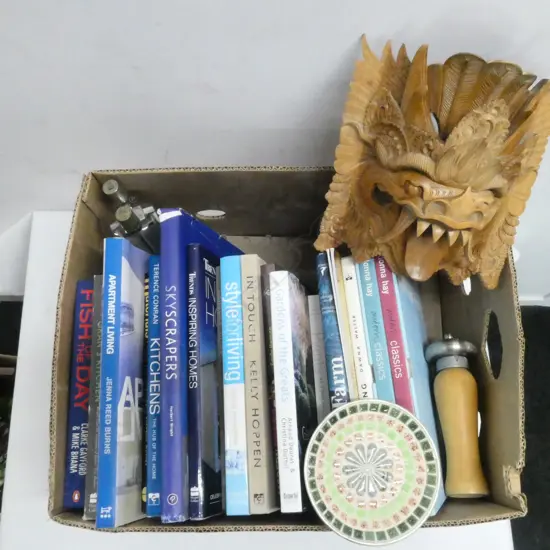 ASST. DESIGN / RECIPE BOOKS ETC