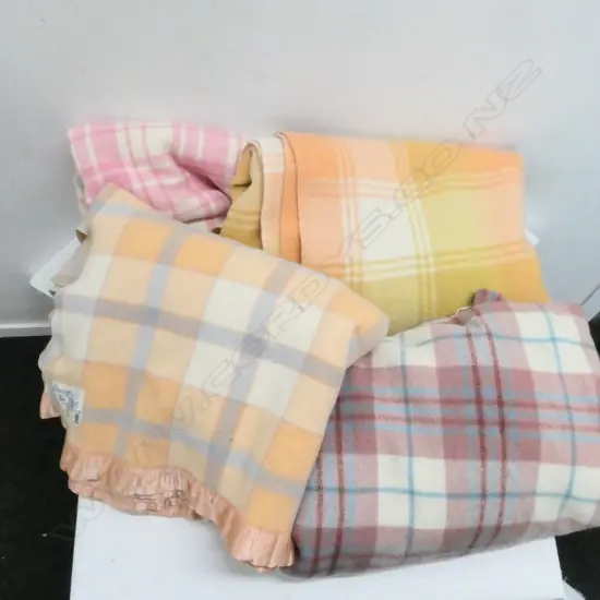 ASST. WOOL BLANKETS