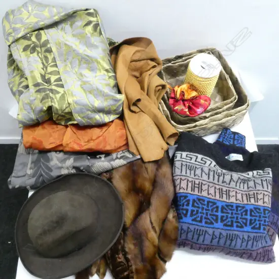 ASST MISC. INCLUDING 3 STYLISH OVERCOATS