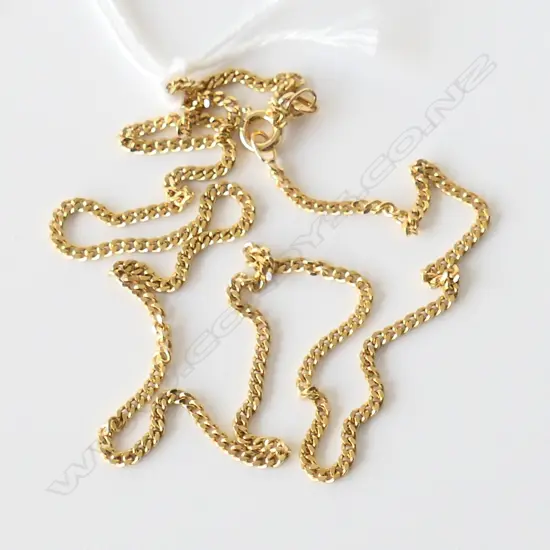 14ct YELLOW GOLD NECK CHAIN 3.87 gms