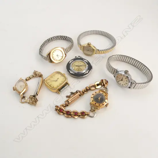 7 VINTAGE WATCHES