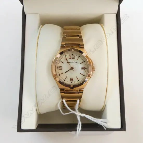 ANNE KLEIN GP LADIES WRIST WATCH, CASED