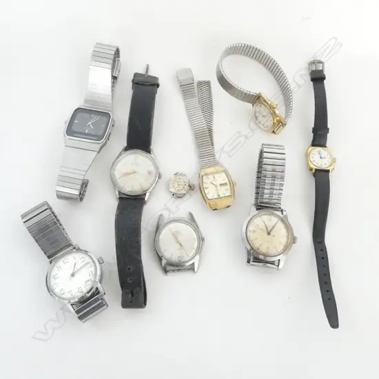 7 VINTAGE WRISTWATCHES