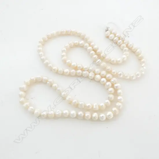 FRESH WATER PEARL NECKLACE L.620mm