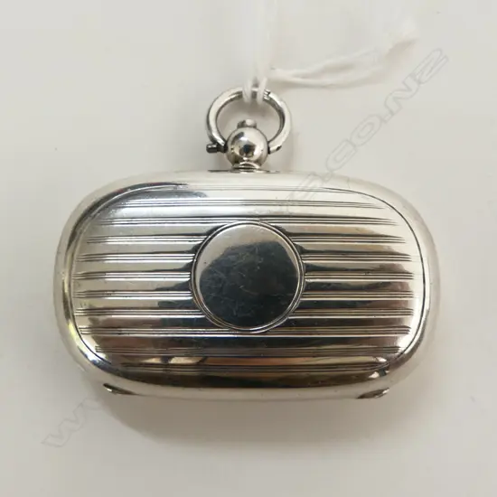 Birmingham 1912 SILVER DBLE SOVEREIGN CASE machine engraved a tidy example by W H Haseler Ltd  