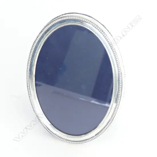 STG SILVER OVAL PHOTO FRAME 160x120mm, SHEFFIELD 1997