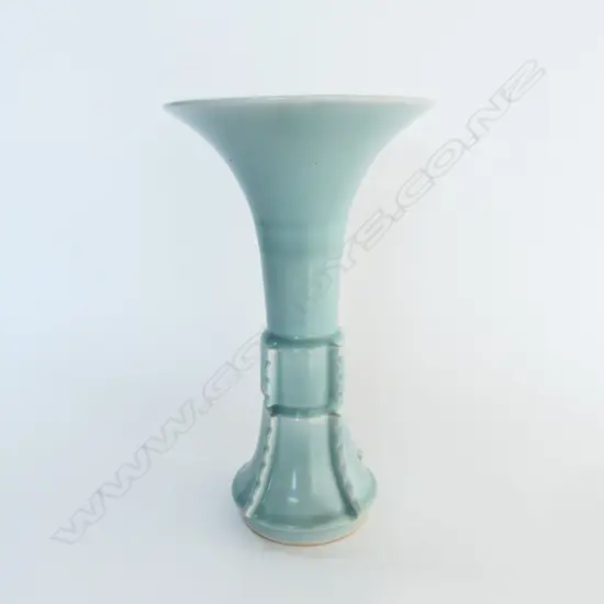 MODERN ORIENTAL GLAZED VASE H.325mm