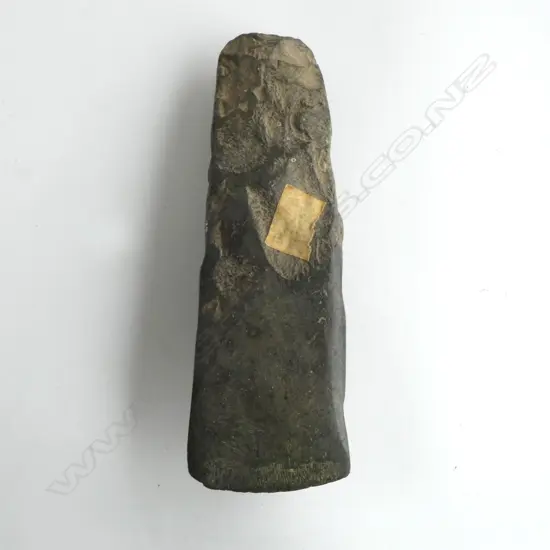 LGE OLD PACIFIC STONE ADZE 185mm