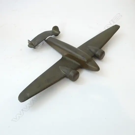 SOLID BRASS WWII PLANE W.260mm