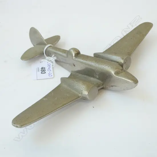 ALUMINIUM WWII PLANE L.130mm