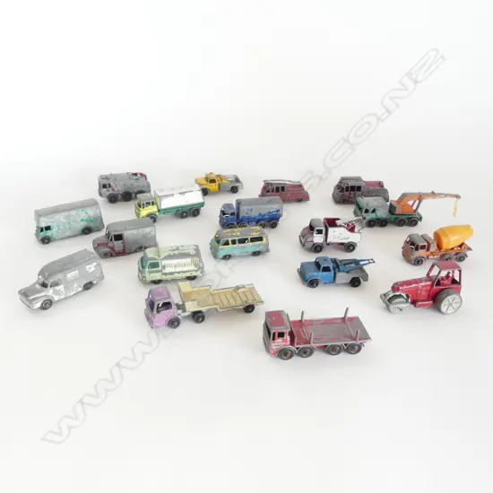 ASST. VINTAGE LESNEY MODEL CARS