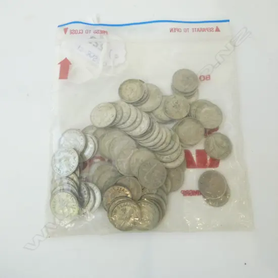 COLLECTION N.Z. 1939 THREEPENCE COINS & N.Z. 1939 SIXPENCE