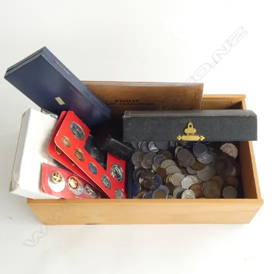 ASST. WORLD COINS; N.Z., AUSTRALIA, SOUTH AFRICA etc