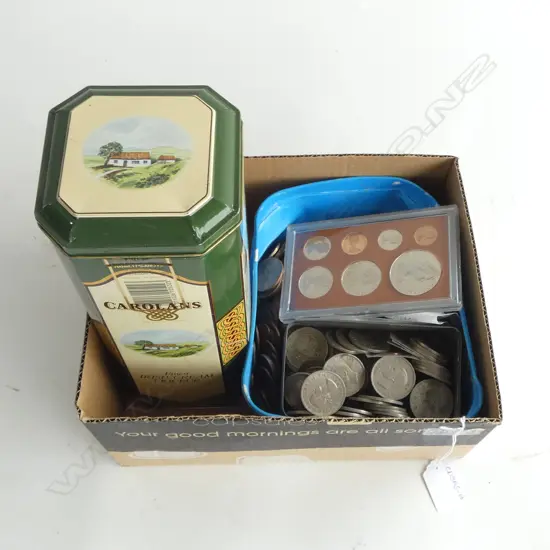 ASST, WORLD COINS; COOK ISLANDS ISSUE, GEO. VI, etc