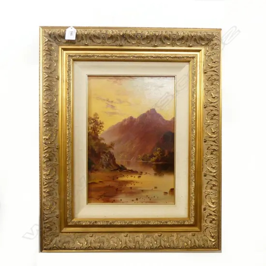 THOMAS REGINALD ATTWOOD, OIL ON BOARD, 340x230mm