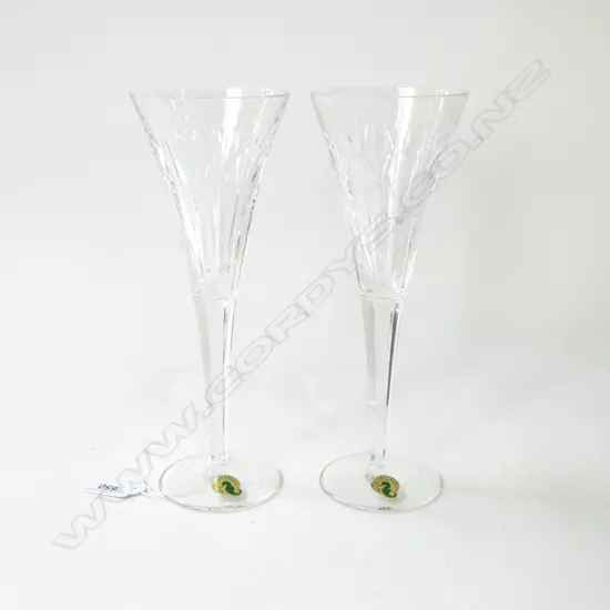 PR WATERFORD CHAMPAGNE FLUTES H.235mm