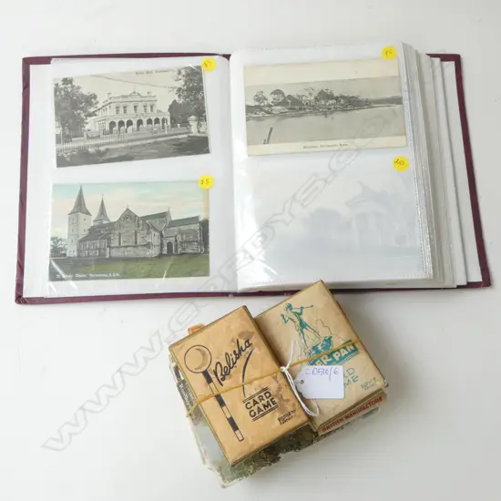 POSTCARDS & PLAYING CARDS