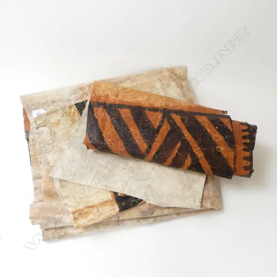 OLD TONGAN TAPA FRAGMENTS
