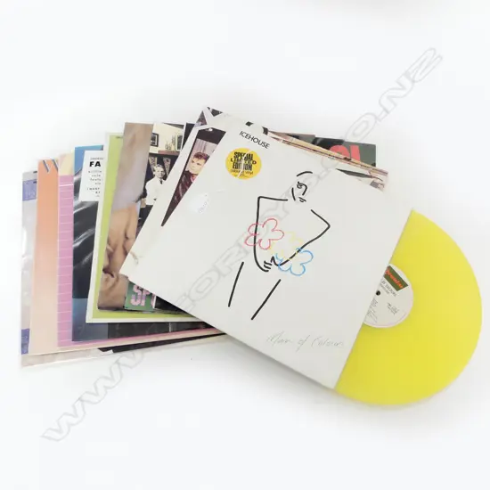 ASST. LP RECORDS INCL. ICEHOUSE LTD. ED. COLOURED VINYL