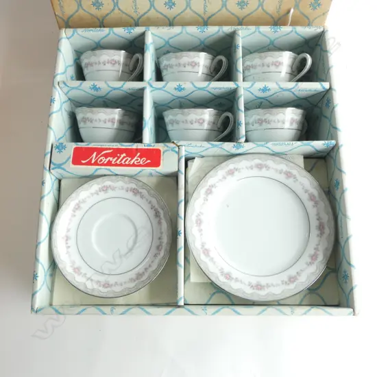 NORITAKE 'GLENWOOD' BOXED TEA SERVICE
