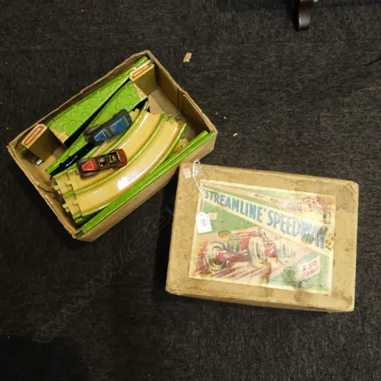 BOXED ''STREAMLINE' SPEEDWAY' SET