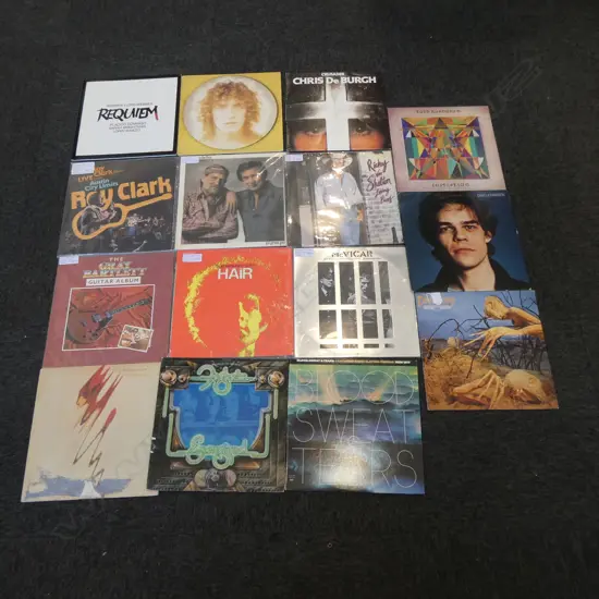 15 ASST. LP RECORDS; TODD RUNDGREN, DAVID JOHANSEN, DIXIE DREGS, etc