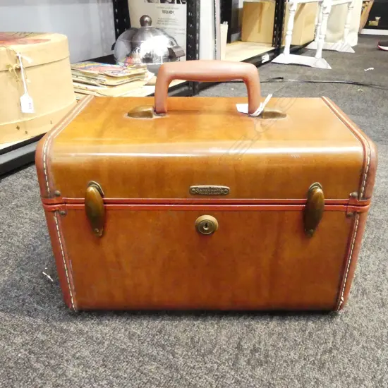 VINTAGE SAMSONITE MAKEUP CASE W.340mm
