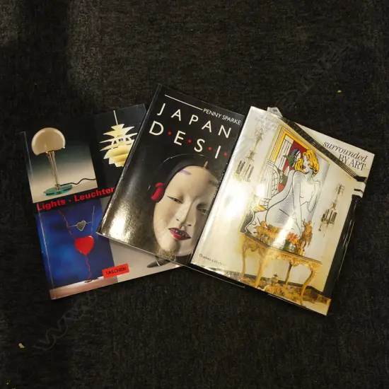 3 BOOKS; INTERIOR DESIGN INTEREST