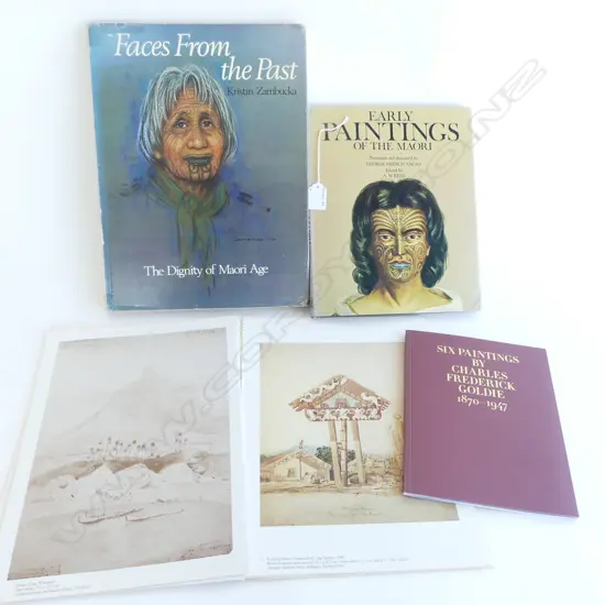 4 REFERENCE BOOKS ON EARLY NZ ART