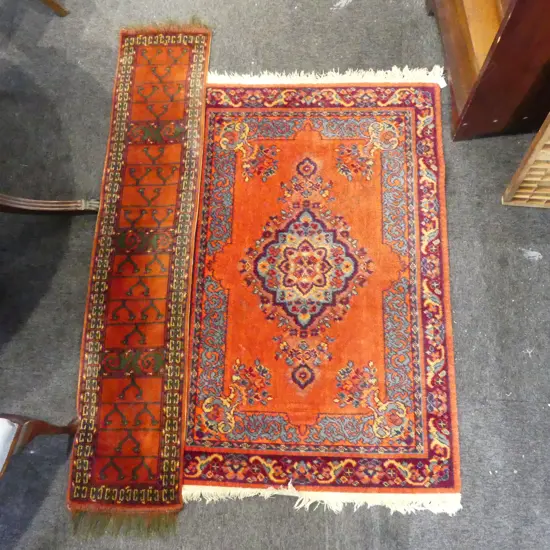 MACHINED RUG 1400x920mm + MACHINED TABLE RUNNER 1700x350mm