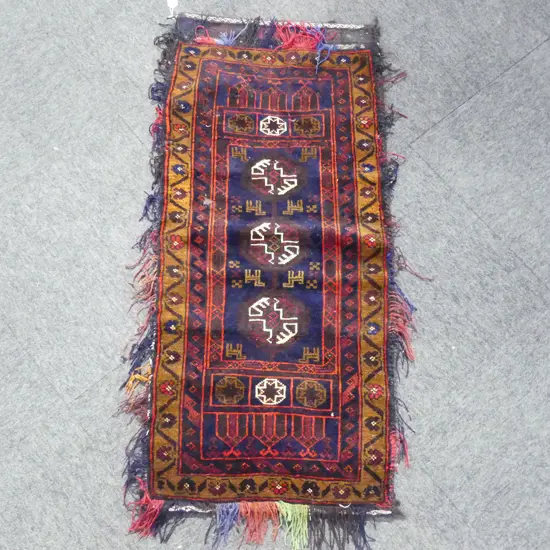 SADDLE BAG, SOME INSECT DAMAGE 1200x550mm