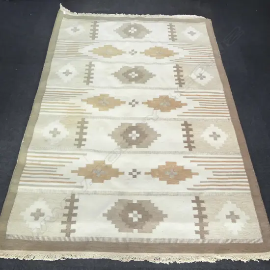 SCANDINAVIAN FLAT WEAVE KELIM RUG 2900x2000mm