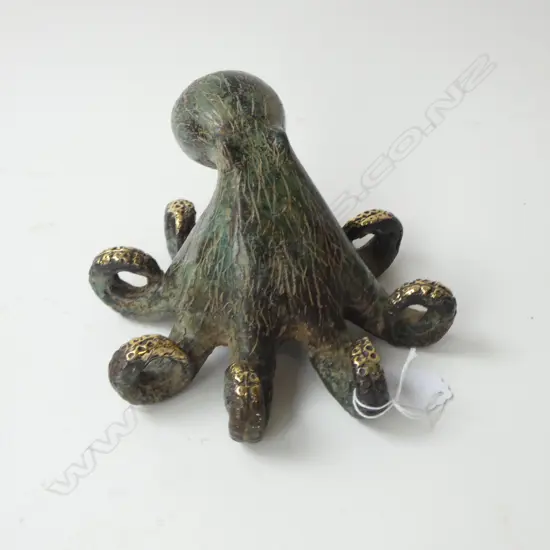 BRONZE OCTOPUS H.115mm