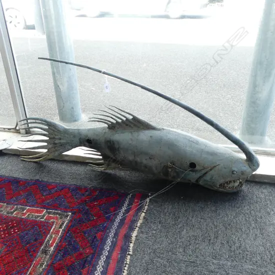 BRONZE FISH L.1060mm possibly by Jonathan Campbell