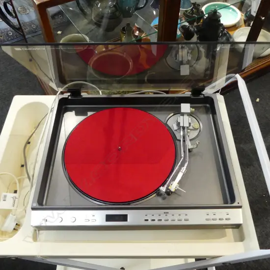 SHARP OPTONICA RP 7100 TURN TABLE IN GOOD WORKING ORDER 480x385x110mm