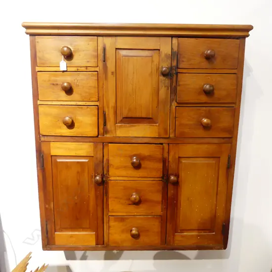 WOODEN WALL UNIT 875x240x965mm