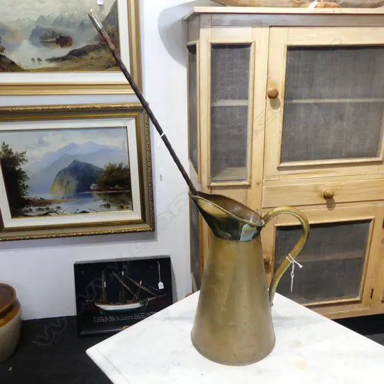 COPPER JUG H.355mm + STICK