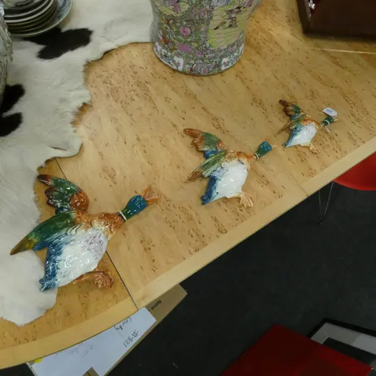 3 BESWICK WALL DUCKS H.300mm