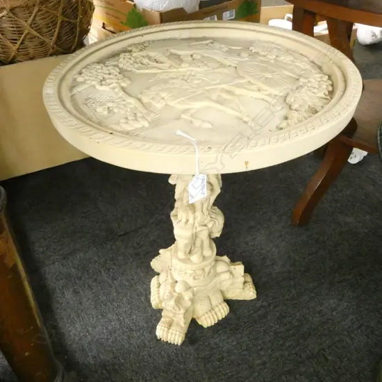 ORIENTAL RESIN TABLE H.510mm
