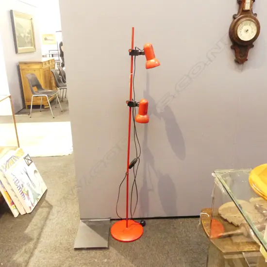 MODERN RED FLOOR LAMP H.1460mm