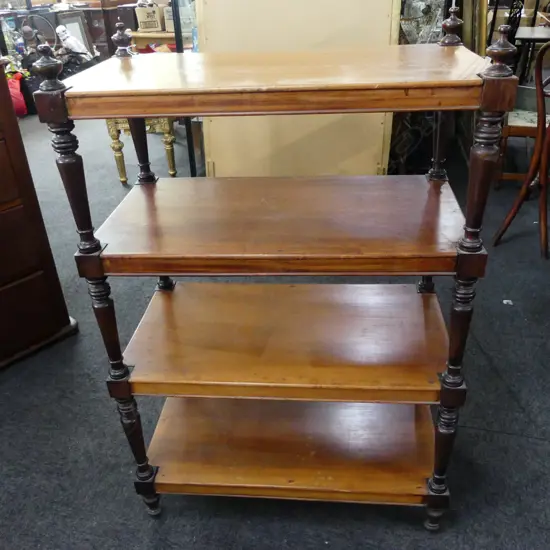 4 TIER KAURI SHELVES 710x400x1060mm