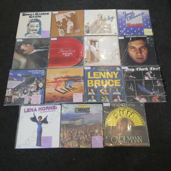 15 ASST. LP RECORDS; DON MCLEAN, JIMMY BUFFETT, etc
