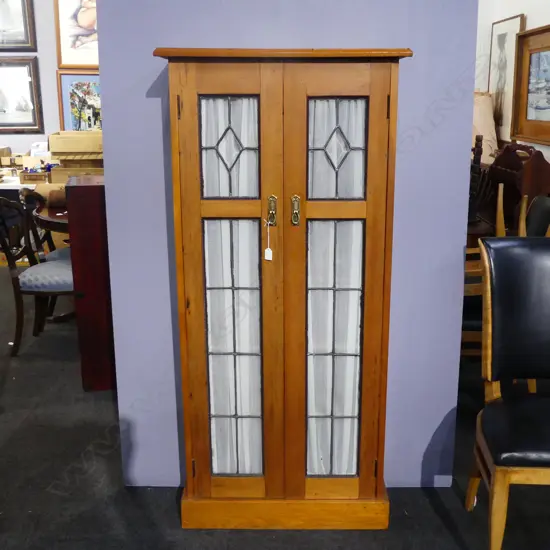 DOUBLE DOOR KAURI LEAD LIGHT CABINET 720x300x1540mm