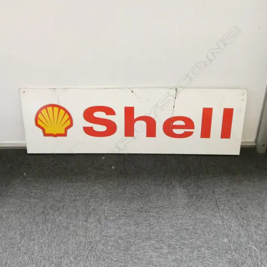 SHELL PETROL SIGN 380x1200mm